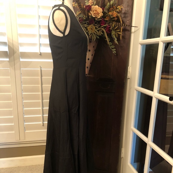 Solid Black Ladies Dress by Daysie. - Picture 2 of 7